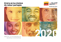 Corporate Social Responsibility Report 2020 (French version) 
